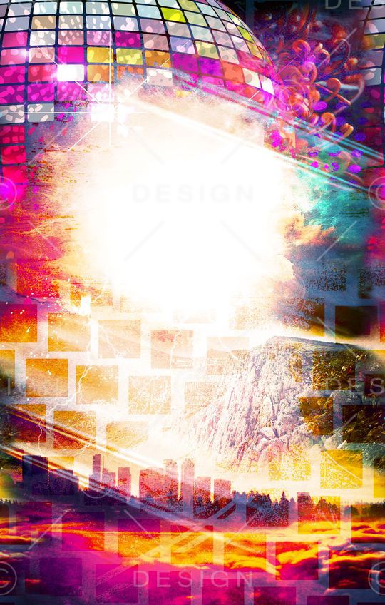 璀璨 光感 城市 印花华亿平台图片