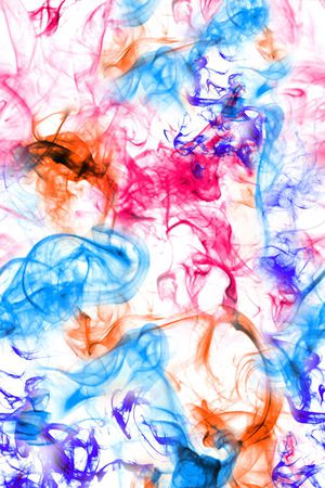 线条 烟 青烟 飘渺 轻盈 颜料 水中颜料印花华亿平台图片