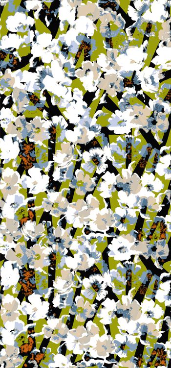 256462-简约田园风玫瑰小碎花