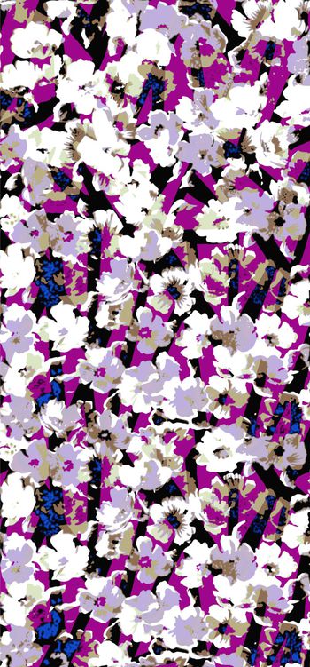 256463-简约田园风玫瑰小碎花