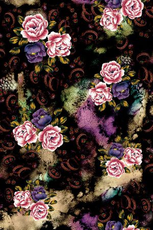 老人服装印花华亿平台图片