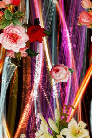 二方连续印花华亿平台图片