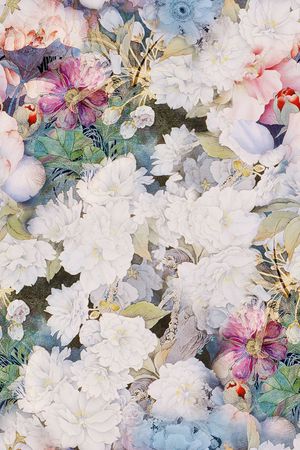 清新印花华亿平台图片