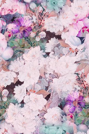 清新印花华亿平台图片