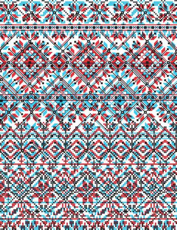 257087-经典格子苏格兰风民族图案印花