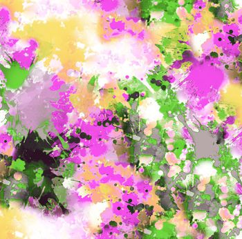 257144-中国风水墨多彩