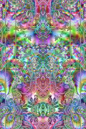 欧式 复古 花纹 宫廷 印花华亿平台图片