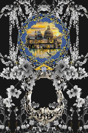 欧式印花华亿平台图片