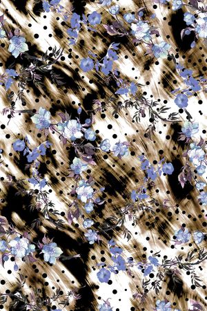 波点印花华亿平台图片