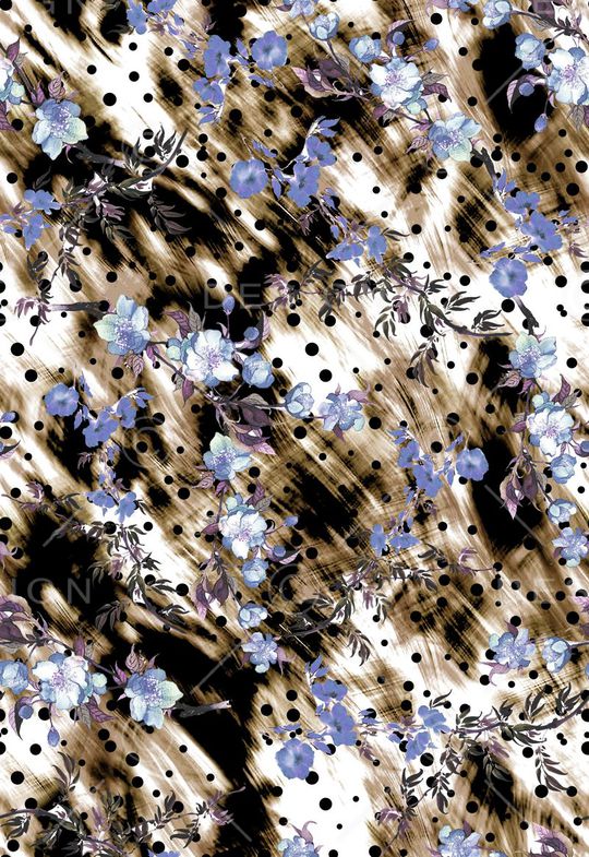 波点印花华亿平台图片