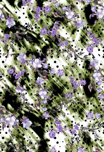 257530-波点水彩花卉花朵