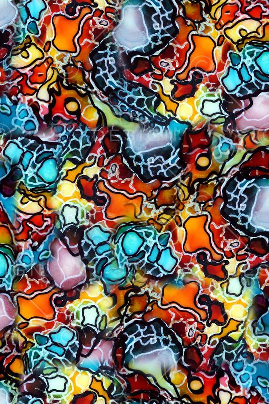 抽象印花华亿平台图片