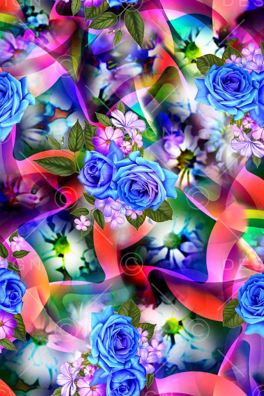 绚丽印花华亿平台图片