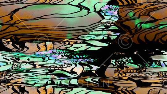 几何印花华亿平台图片