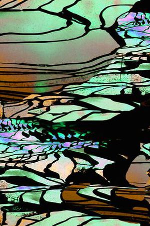 几何印花华亿平台图片