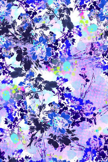 257872-圆点花卉组合