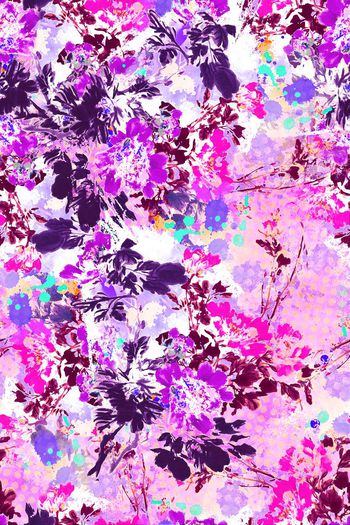 257873-圆点花卉组合