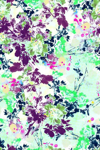 257874-圆点花卉组合