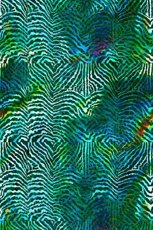 斑马纹印花华亿平台图片