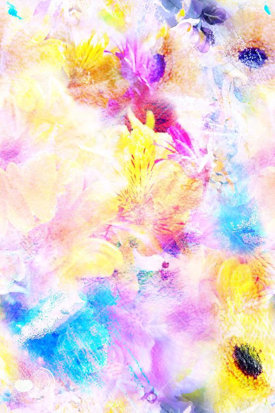 淡雅印花华亿平台图片