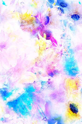 257889-七彩淡色花