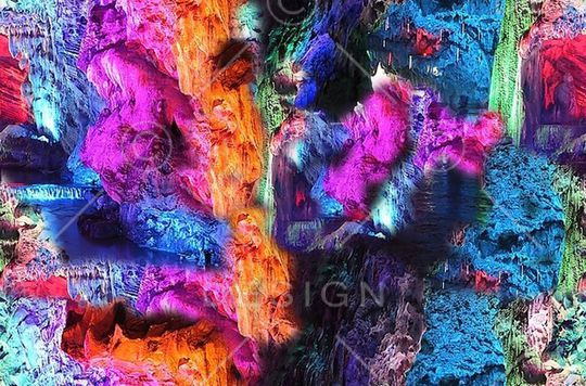 彩色印花华亿平台图片