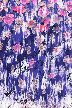 深底浅花印花华亿平台图片