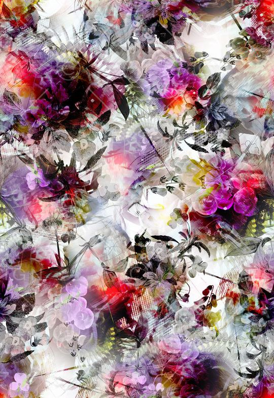 抽象印花华亿平台图片