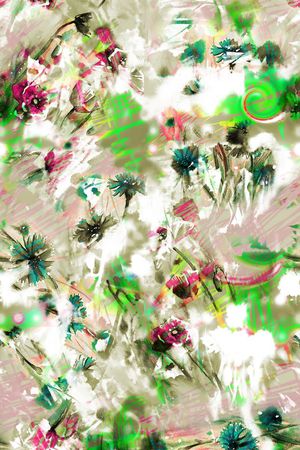 抽象印花华亿平台图片