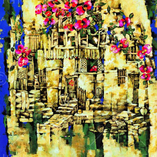 民居印花华亿平台图片