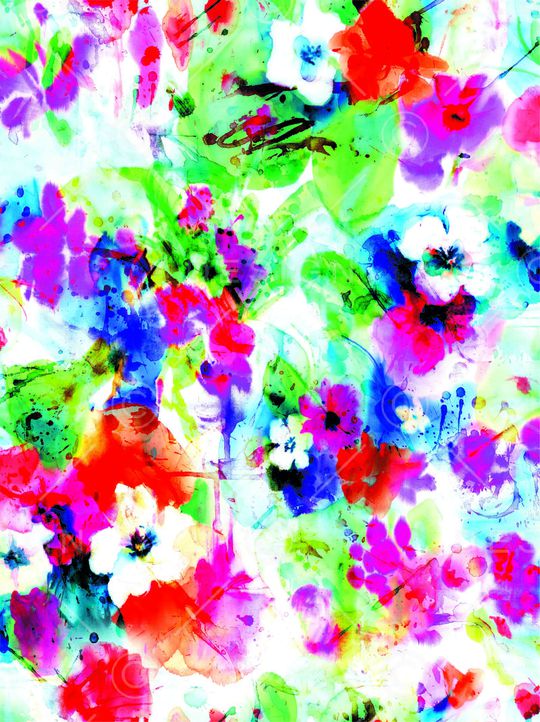 水墨印花华亿平台图片