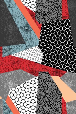 几何印花华亿平台图片