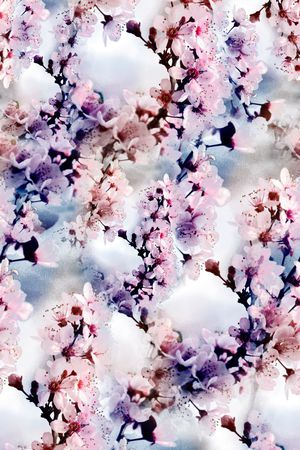 桃花印花华亿平台图片