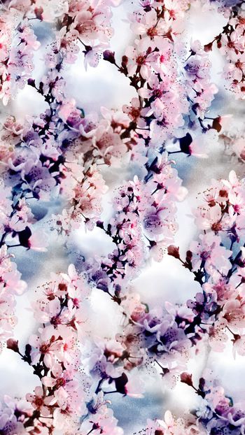 258445-清新桃花花卉花朵组合