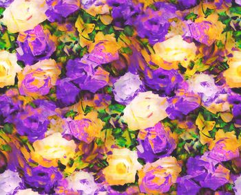 258450-抽象水墨花朵