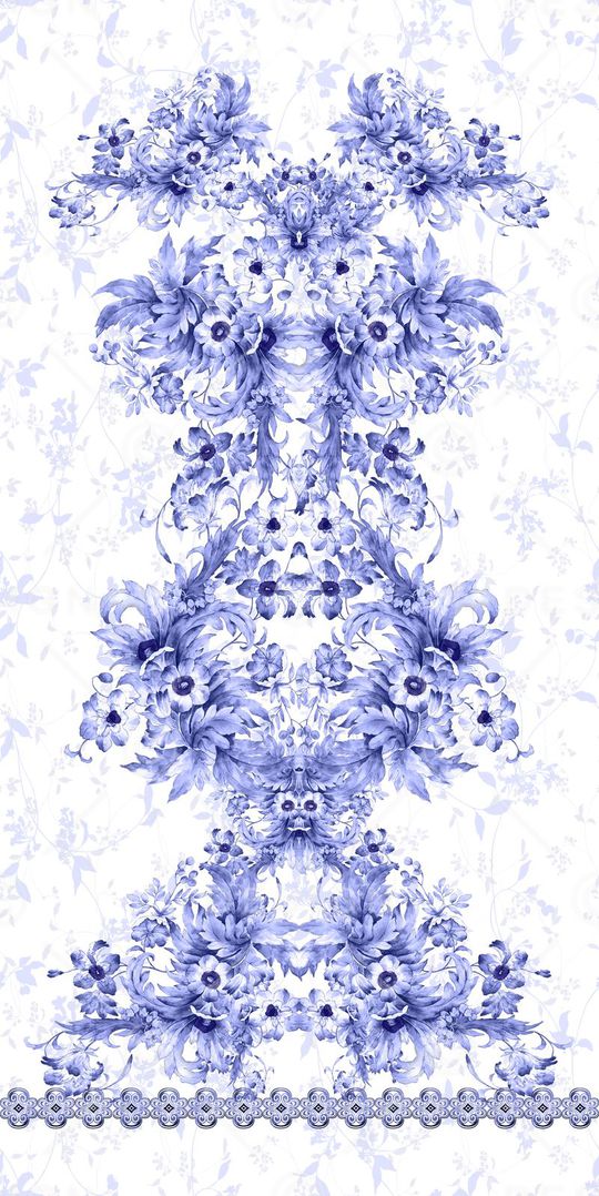 青花印花华亿平台图片