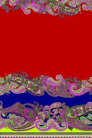 R-腰果花佩兹利/Pezli印花华亿平台图片