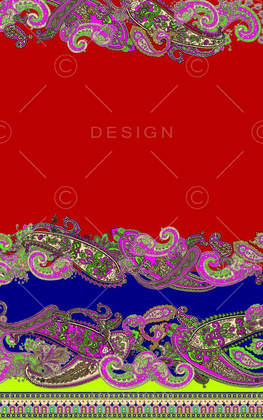 R-腰果花佩兹利/Pezli印花华亿平台图片