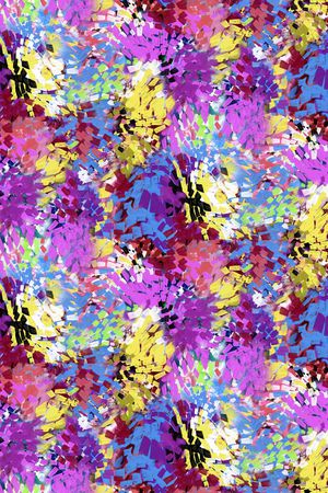 抽象印花华亿平台图片