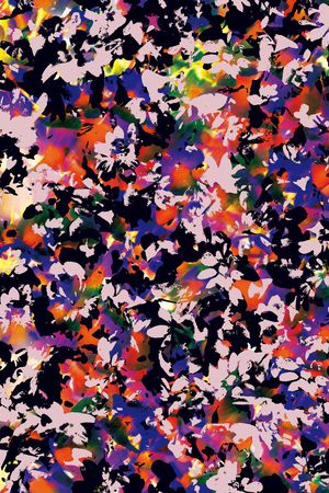 抽象印花华亿平台图片