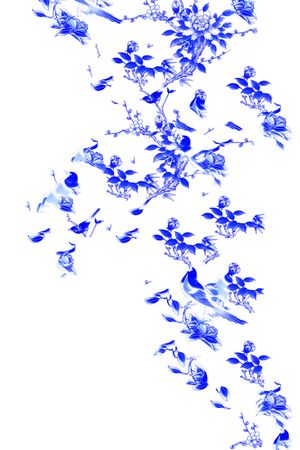 V-中国风/Chinese印花华亿平台图片