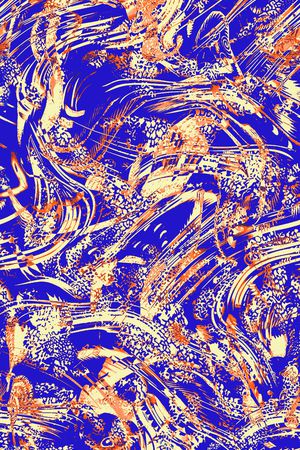 抽象印花华亿平台图片