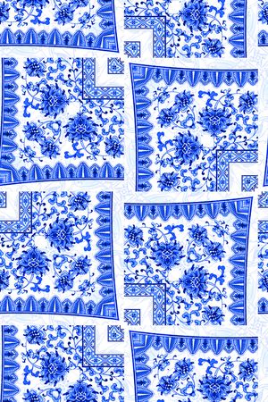 青花印花华亿平台图片