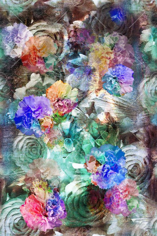 水彩印花华亿平台图片