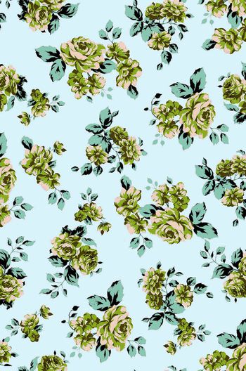 259106-满版小碎花 田园风