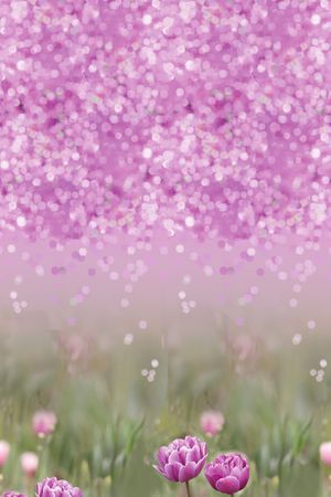 郁金香印花华亿平台图片