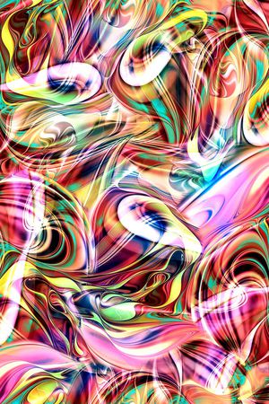 抽象印花华亿平台图片