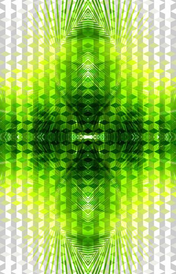 259678-立体格子渐变文艺范数码印花