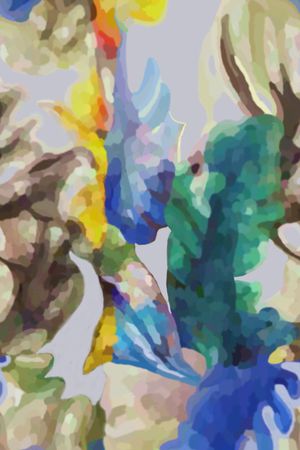 抽象印花华亿平台图片