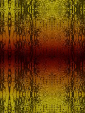 259699-渐变鳄鱼纹多层次数码印花